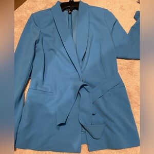 Aqua blue WHBM blazer. Size 4